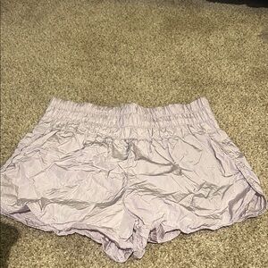 GB Girls Light Lavender Drawstring Lounge Shorts